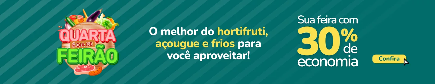 Quarta é dia Feirão